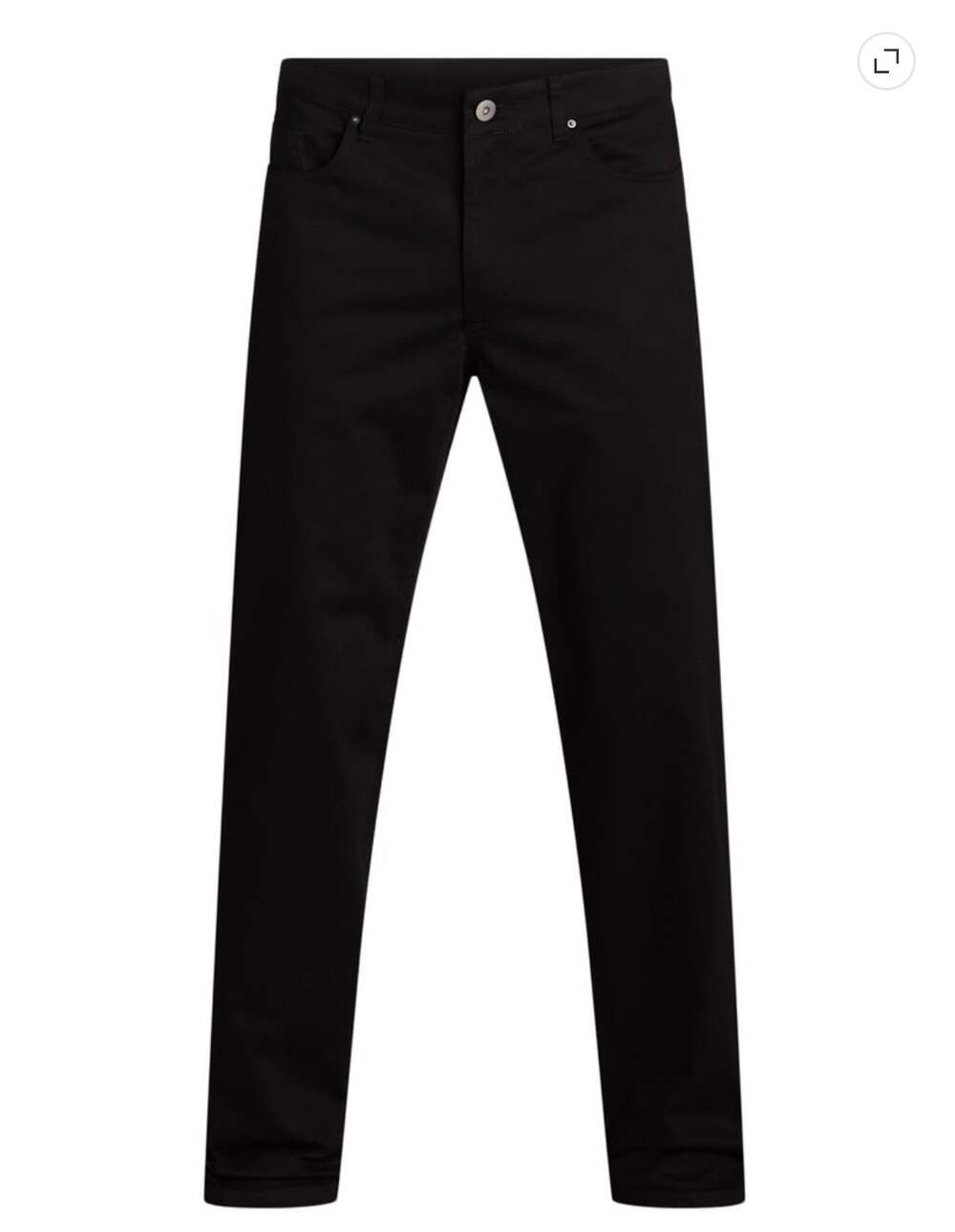 George Men’s Premium 5-Pocket Slim Fit Pants (Black Soot, 36x30) NWT